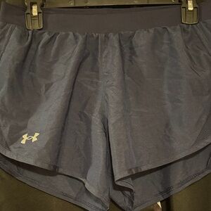 Under Armour Women's Dark Blue Athletic Shorts